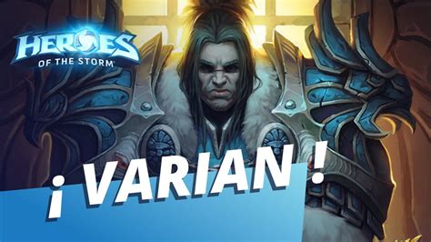 Varian RABIOSO Retro Condado del Dragón Heroes of the Storm