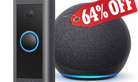 This Echo Dot And Ring Video Doorbell Bundle Is 64 Off Trendradars