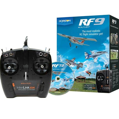 Real Flight Rf Flight Simulator Horizon Hobby Edition W Interlink Dx