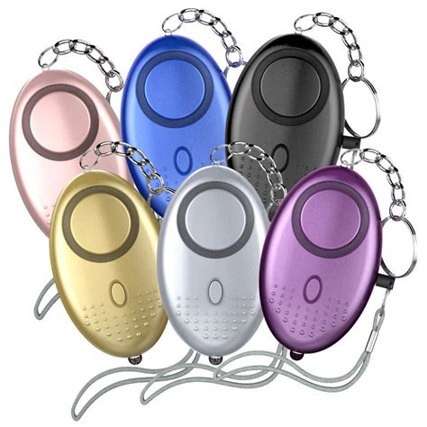 Buy Safe Personal Alarm Veckle 6 Pack 130db Safe Sound Personal Alarms