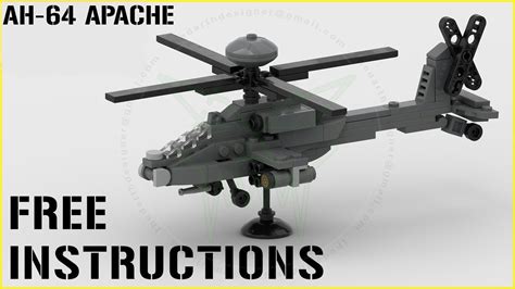 Lego Apache Longbow Helicopter