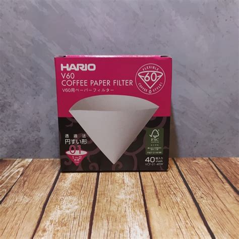 Jual Kertas Saring Kopi Hario V Coffee Filter Paper Pcs W