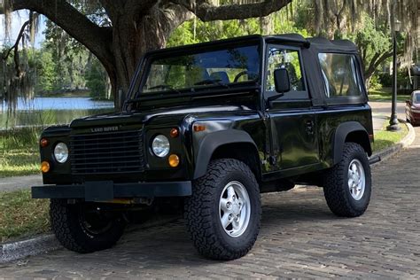 Original Owner 1995 Land Rover Defender 90 NAS 5 Speed For Sale On BaT