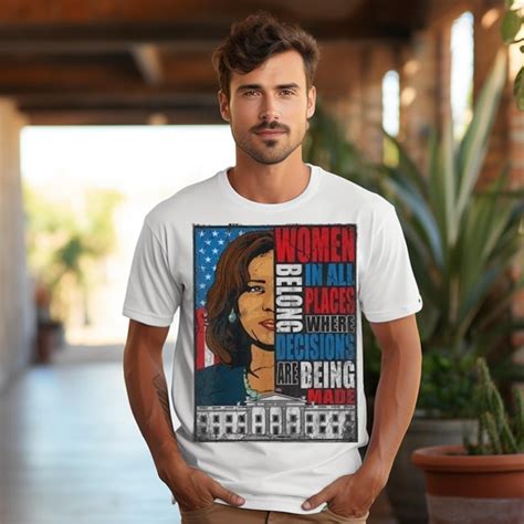 Kamala Harris President 2024 Unisex T Shirt Equal Rights Election