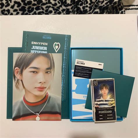 UNSEALED Enhypen Dimension Dilemma Album With QR And Mini Poster