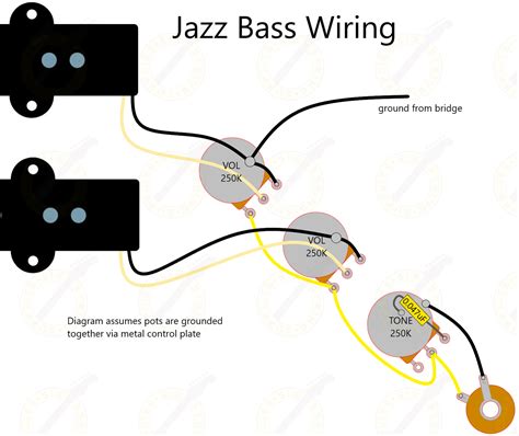 Fender Jazz Bass Schematic