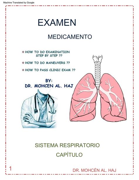 SOLUTION Sistema Respiratorio Cap Tulo De Examen Chest 1 Collage Of