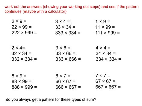 Median Don Steward Mathematics Teaching Longer Multiplication Pattern Answers