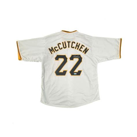 Andrew McCutchen Autographed Custom White Baseball Jersey — TSEShop