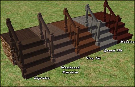 Mod The Sims Maxis Modular Stairs Recolored Part The Third Pretty