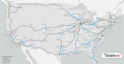 Amtrak unveils ‘Connects US’ map that suggests new corridors - Trains