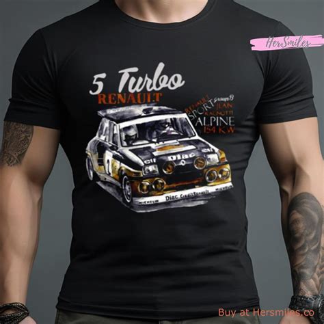 Rally Group B Renault 5 Turbo 27 Shirt Hersmiles