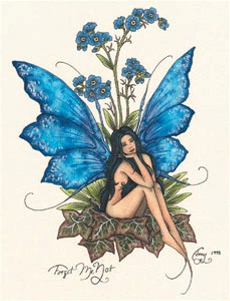 Signed 8×10 Print The Night Garden Fairy By Amy Brown Etsy Artofit