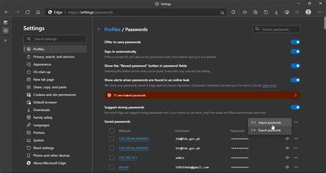Microsoft Edge Canary Now Lets Users Import Passwords From Csv Files