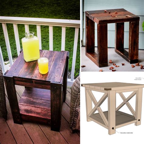 12 Rustic End Tables That You Can Easily DIY by Yourself