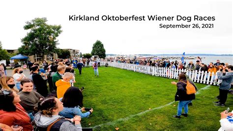 Kirkland Oktoberfest Wiener Dog Races 2021 Youtube