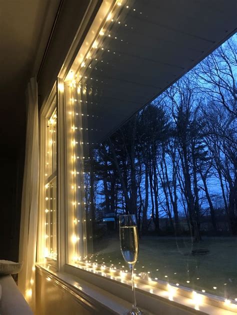 Magical Christmas Window Lights With Fairy String Lights