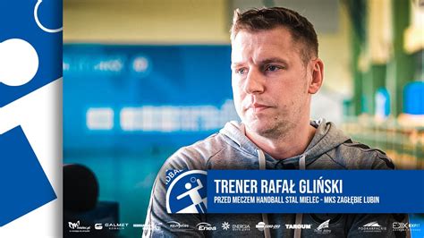 TV Handball Stal Mielec Trener Rafał Gliński przed meczem z MKS