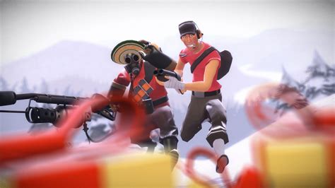 Video Games Team Fortress 2 Pyro Character Scout Character Wallpaper Resolution1920x1080 Id