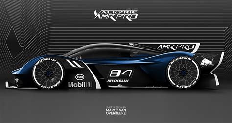 Aston Martin Valkyrie Amr Pro Livery Concepts 4 Images Behance