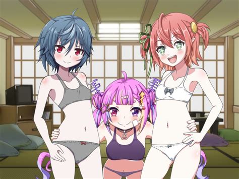 Riro Ron Yuko Yurei And Fuyo Cloverfield Idol Corp Drawn By Nepiris