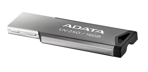 MEMORIA USB ADATA UV250 16GB 2 0 COLOR PLATA TECTRON