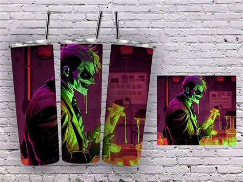 Joker Tumbler Desing Skinny Tumbler Oz Design Joker Sublimation