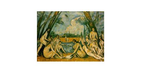 Paul Cezanne - Bathers Postcard | Zazzle