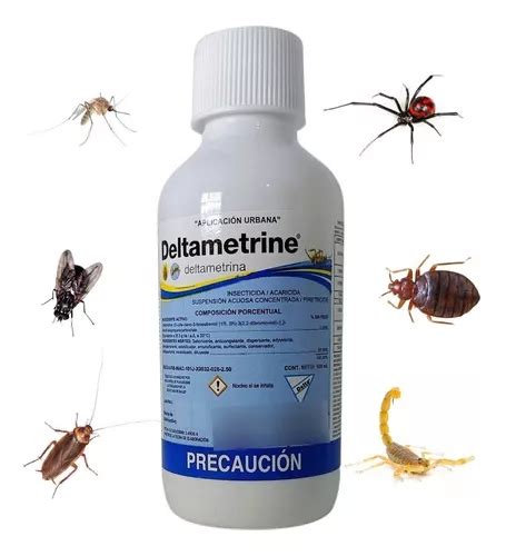 Veneno Para Cucarachas Alacranes Hormigas Deltametrine 100ml