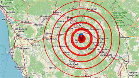 Scossa Di Terremoto Avvertita A Firenze