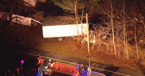 Police Driver Killed In Crash With Commercial Truck In Salem County Cbs Philadelphia