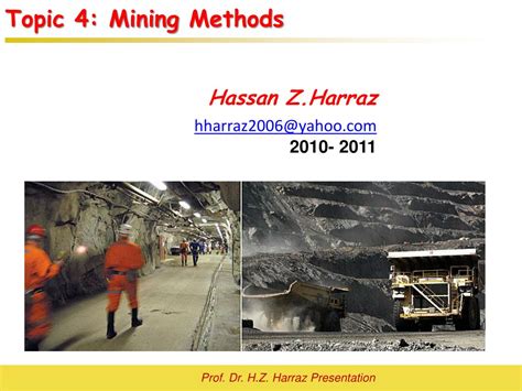 Ppt Mining Methods Powerpoint Presentation Free Download Id7518621