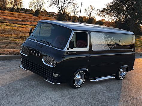 Custom 1964 Ford Econoline E100 Is a Mobile Man Cave - autoevolution