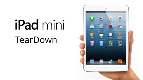 Ipad Mini Disassembly Take Apart Tear Down Youtube