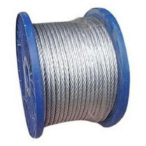 Mm Pvc Coated Wire Rope Packaging Type Rol Rs Meter Shiv Shakti