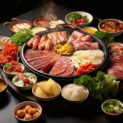Premium Photo Hot Pot Heaven Asian Culinary Delight