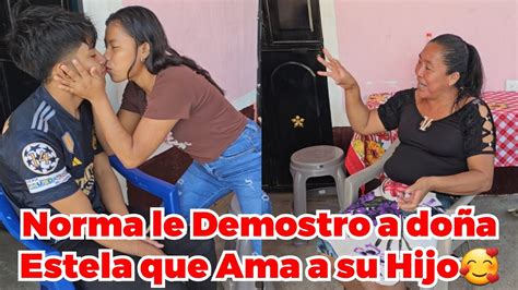 🔴santo Dios🤭norma Le Dan Gr4n Beso A Eduardo En La Boca😱🥵frente A Doña