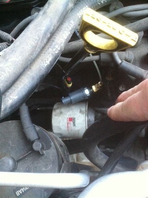 2002 Jeep Grand Cherokee Oil Pressure Sending Unit