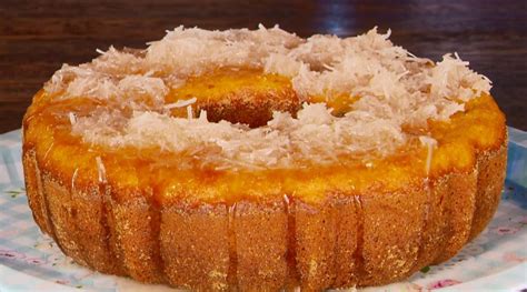 Aprenda A Receita De Bolo De Milho Cobertura De Coco Mais