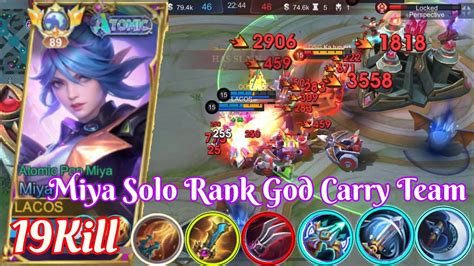 Epic Comeback Miya Solo Rank Miya God Carry Noob 2 Hyper YouTube