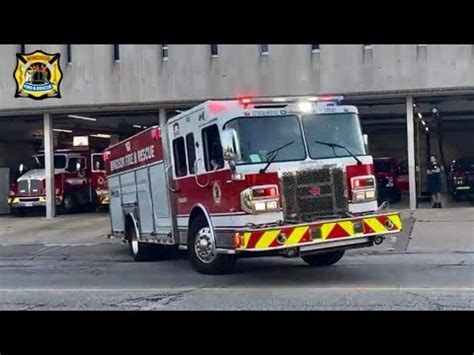 Responding Windsor Fire Engine 1 Lights Sirens 2023 YouTube