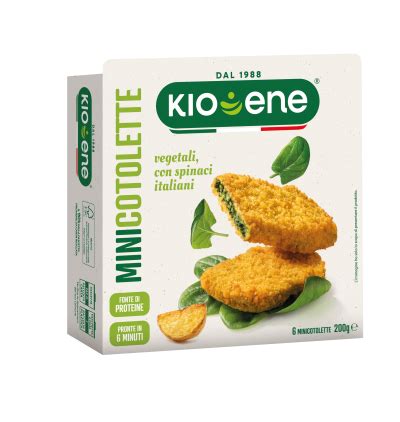 Kioene Mini Burger Vegetale Agli Spinaci