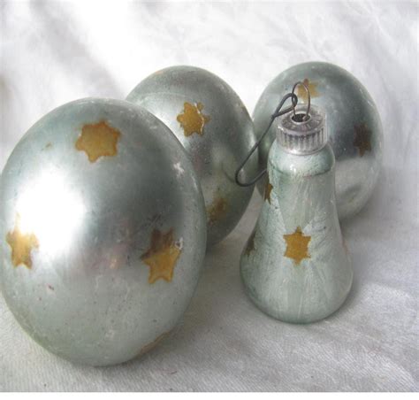 Austrian Christmas Ornaments Lot Of 4 By Auntsuesvintage On Etsy