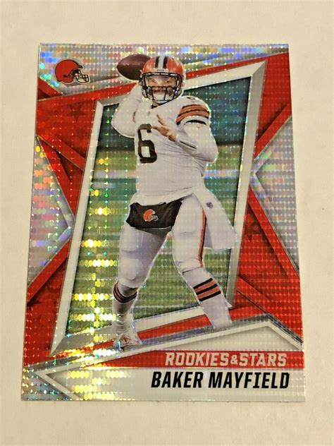 2021 Rookies Stars Football Pulsar Prizm Baker Mayfield Cleveland