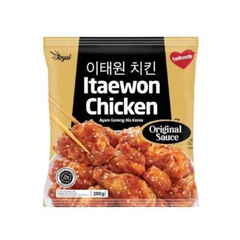 Jual BELFOODS ROYAL ITAEWON CHICKEN 200 GR NUGGET Shopee Indonesia