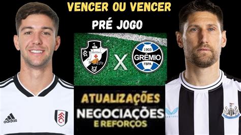 Refor Os Vasco Corre Contra O Tempo E Entra Na Briga Por Contrata Es