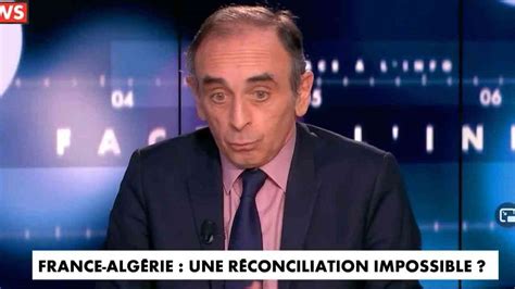 Éric Zemmour appelle à annuler les mesures d immigration des Algériens