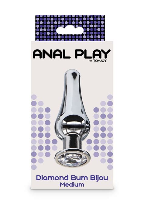 Toyjoy Anal Play Diamond Bum Bijou Medium