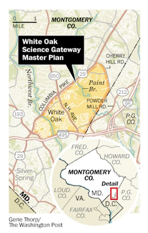 Montgomery Planning Board Approves Master Plan For White Oak Science