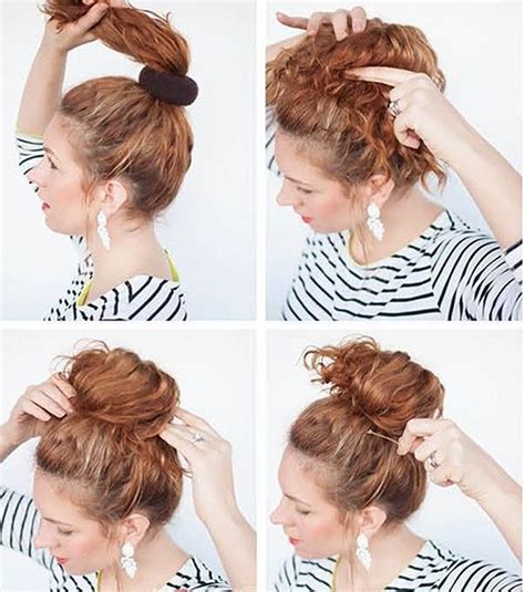 Chignon Id Es De Chignons Faciles Faire Soi M Me